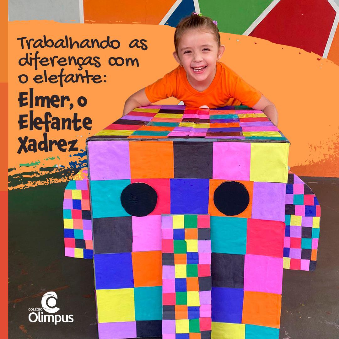 Projeto Elmer o Elefante Xadrez